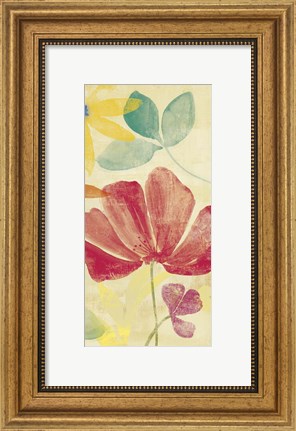 Framed Field Floral II Print