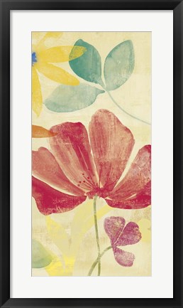 Framed Field Floral II Print
