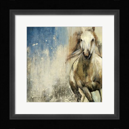 Framed Horses I Print