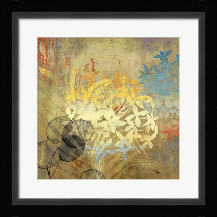 Framed Wildflowers Print