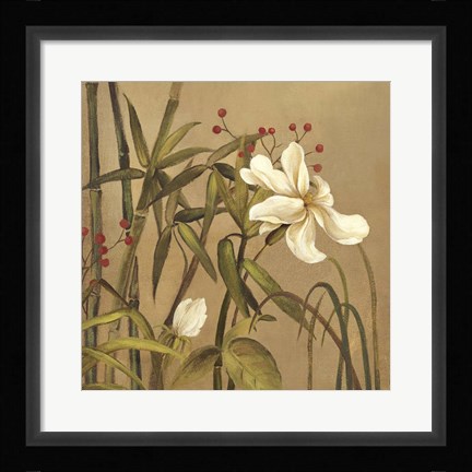 Framed Bamboo Beuaty I Print