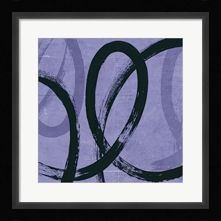 Framed Loopy II Print