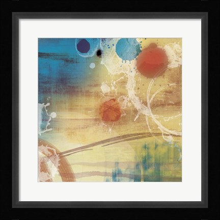 Framed Tie Dye A Print