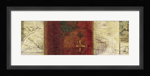 Framed Travels III Print