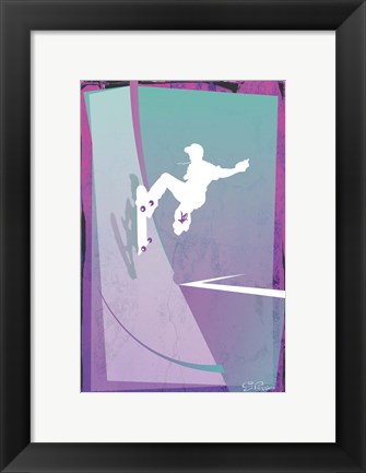 Framed Skate Print