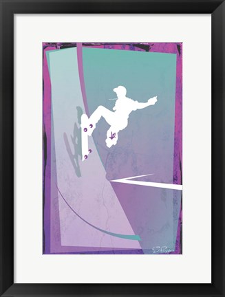 Framed Skate Print