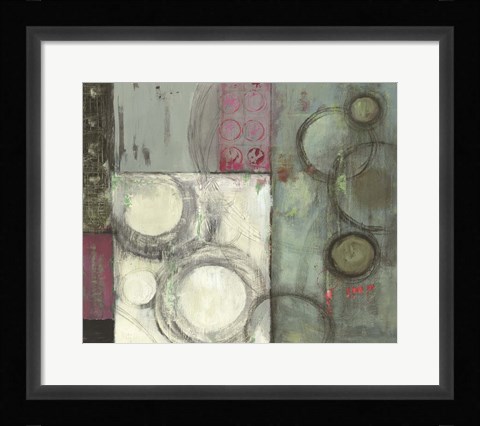 Framed Grey in Motion Print