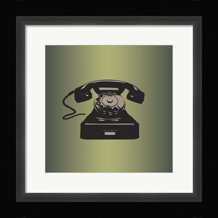 Framed MCM Telephone Print