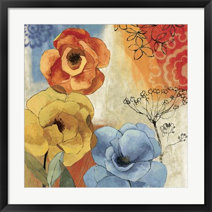 Framed Tangerine Dreams I Print