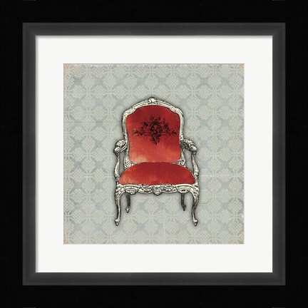 Framed Bergere II Print