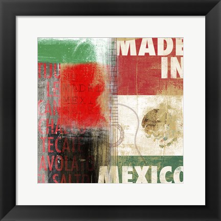 Framed Mexico Print
