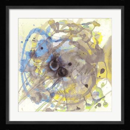 Framed Watercolour Abstract I Print