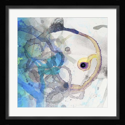 Framed Watercolour Abstract II Print