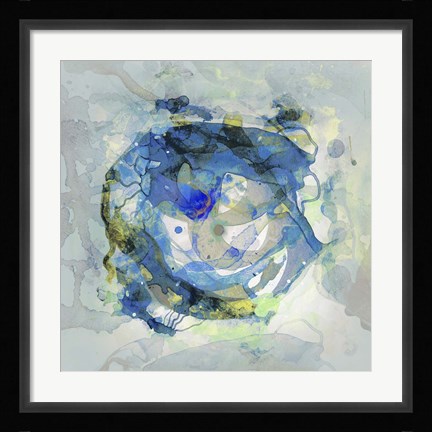 Framed Watercolour Abstract III Print