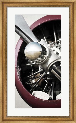 Framed Aeronautical II Print