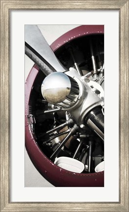 Framed Aeronautical II Print