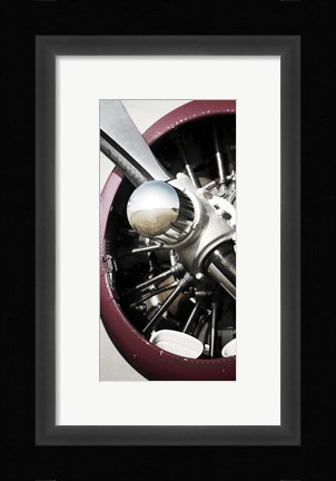 Framed Aeronautical II Print