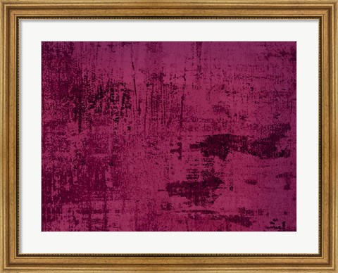 Framed Violet Print
