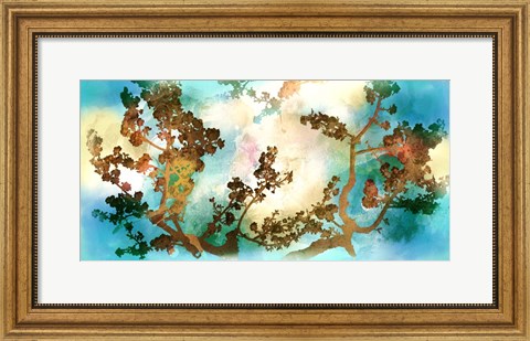 Framed Watercolour Tree Print