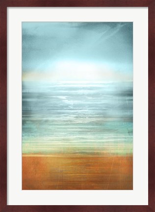 Framed Ocean Abstract Print