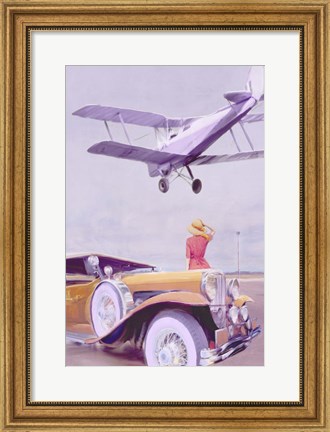 Framed Vintage Airport Print