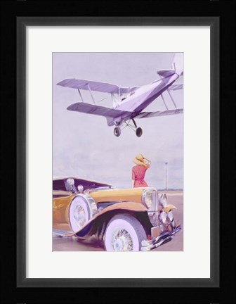 Framed Vintage Airport Print