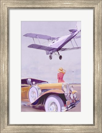Framed Vintage Airport Print