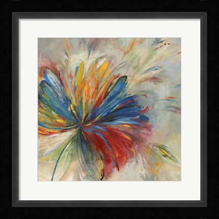 Framed Passion Flower Print