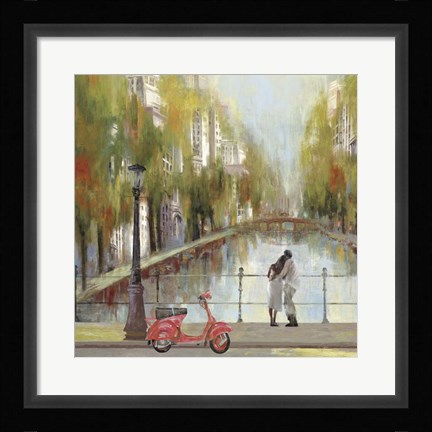 Framed Stroll to Remember Print