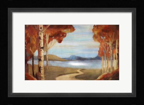 Framed Peaceful Reservation Print