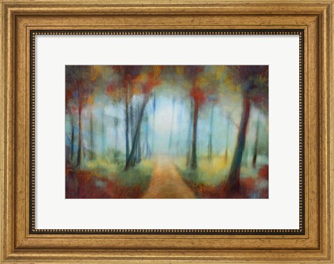 Framed Through the Trees Print