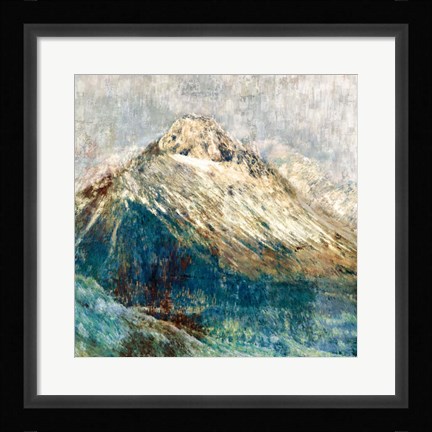 Framed Mountain I Print