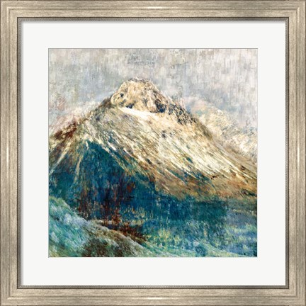 Framed Mountain I Print