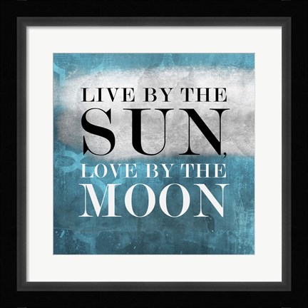 Framed Live BG I Print