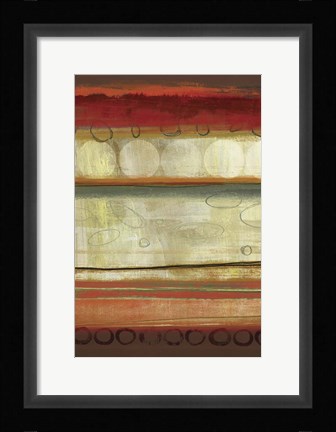 Framed Oasis Circles - Panel Print