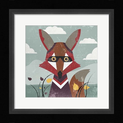 Framed Fox Print
