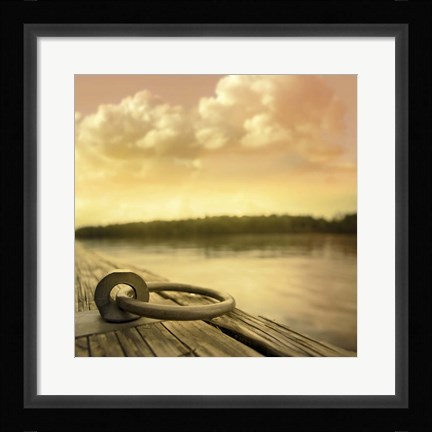 Framed Dockside Print
