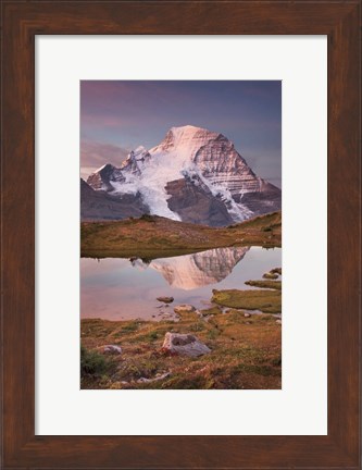 Framed Mount Robson Print