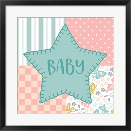Framed Baby Quilt IV Baby Print