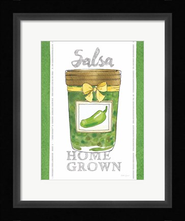 Framed Canning Kitchen VII Print