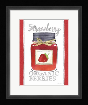 Framed Canning Kitchen V Print
