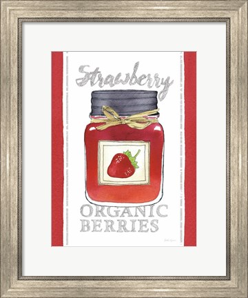 Framed Canning Kitchen V Print