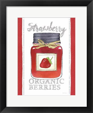 Framed Canning Kitchen V Print