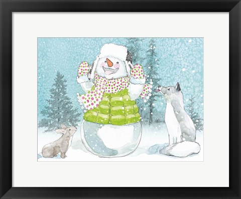 Framed Polar Cap Friends IV Print