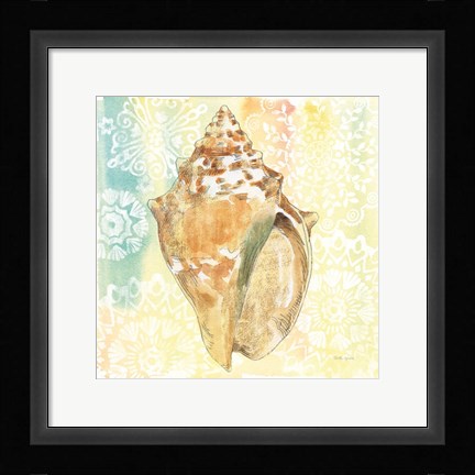 Framed Golden Treasures V Print
