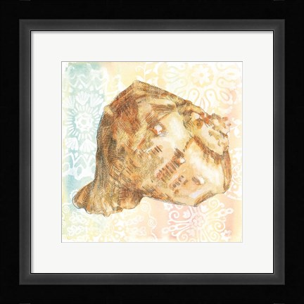 Framed Golden Treasures III Print