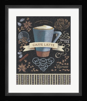 Framed Caffe Latte Print