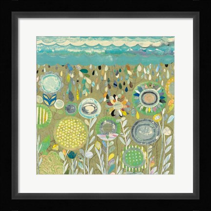 Framed After the Rain Square Print