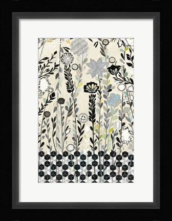 Framed Evening Garden Print
