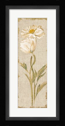 Framed Cosmo Panel on White Vintage Print